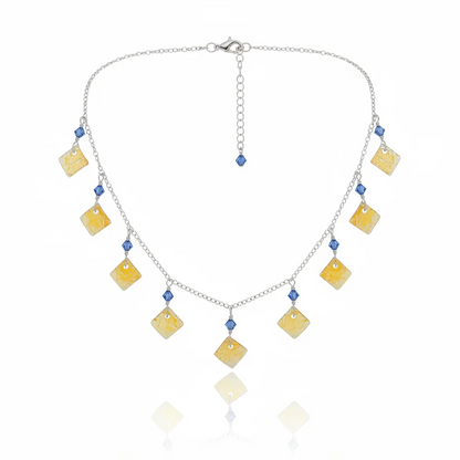 Sterling silver ocean 9 piece necklace